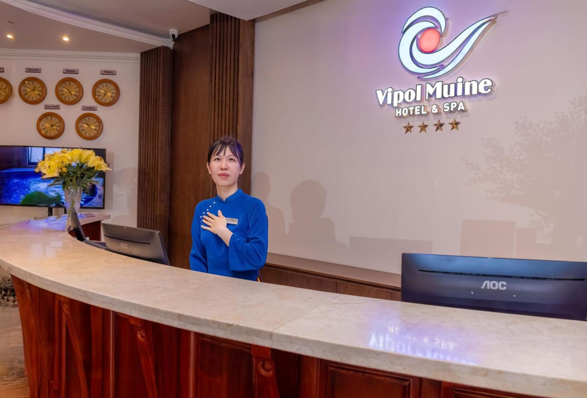 Vipol Mui Ne Hotel & Spa Exterior photo